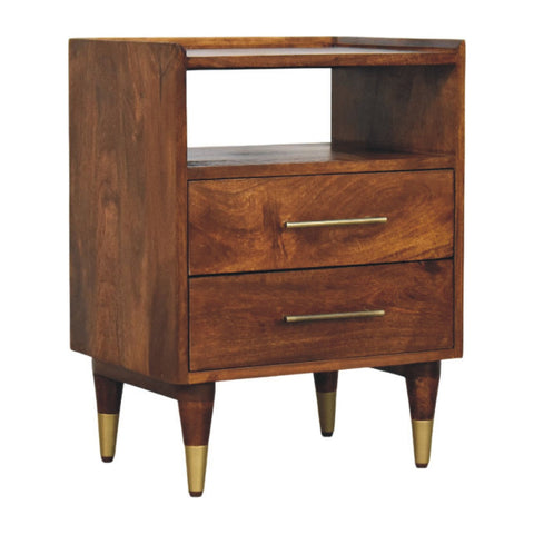 Camden Chestnut Bedside Table