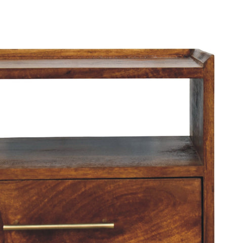 Camden Chestnut Bedside Table