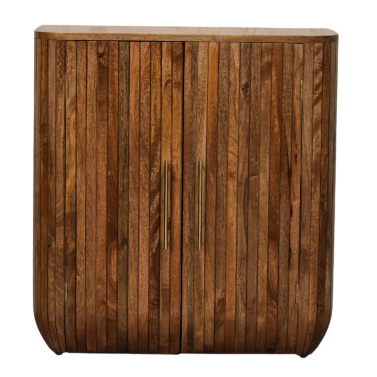 Fluted Curve Chest of Drawers