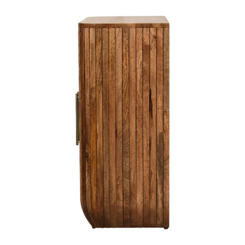Fluted Curve Chest of Drawers