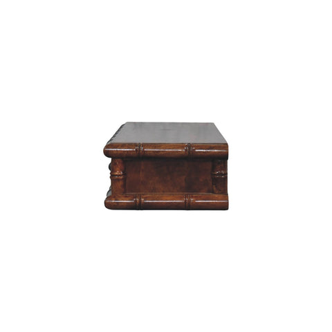 Bamboo Two Drawer Console Table