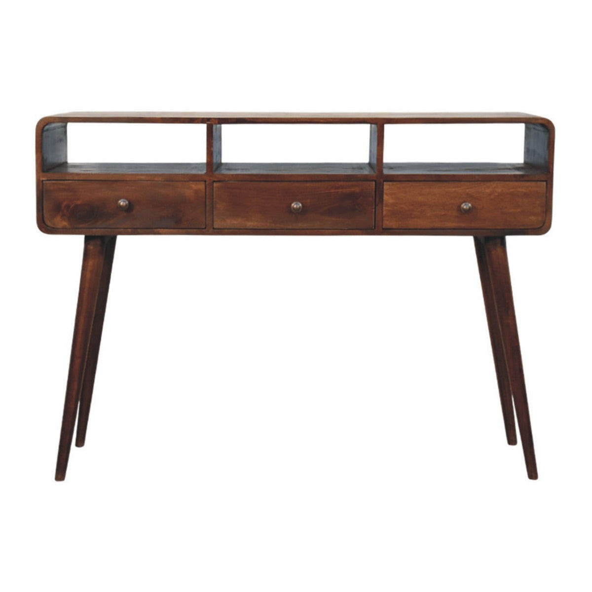 Three Drawer Console Table