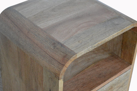 London Bedside Table | Oak Mango Wood