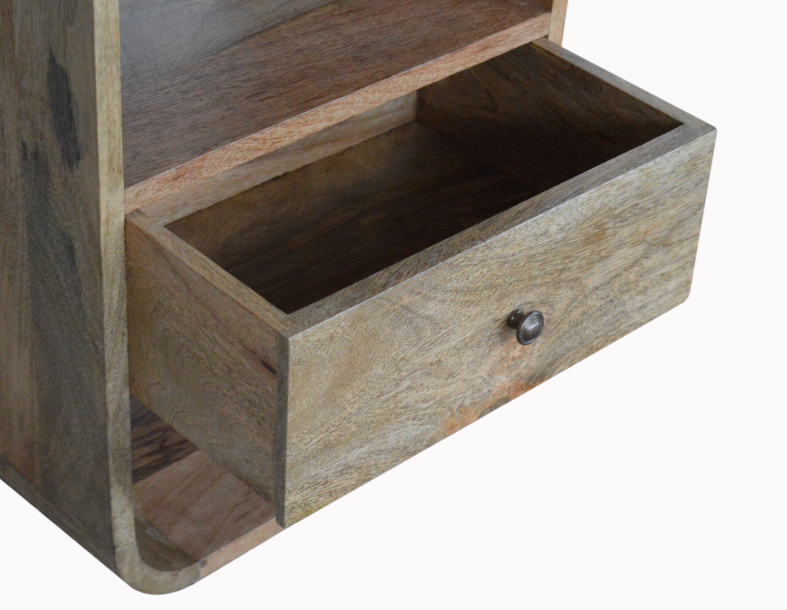 London Bedside Table | Oak Mango Wood