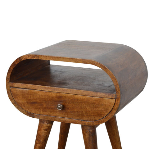 Chestnut 1-Drawer Chest of Drawers