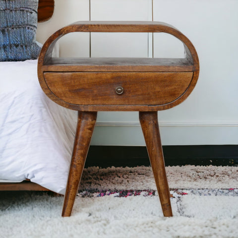 Chestnut 1-Drawer Chest of Drawers
