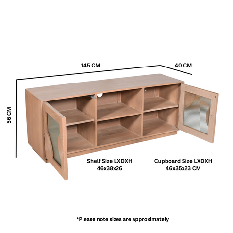 Jodhpur Solid Wood Tv Cabinet