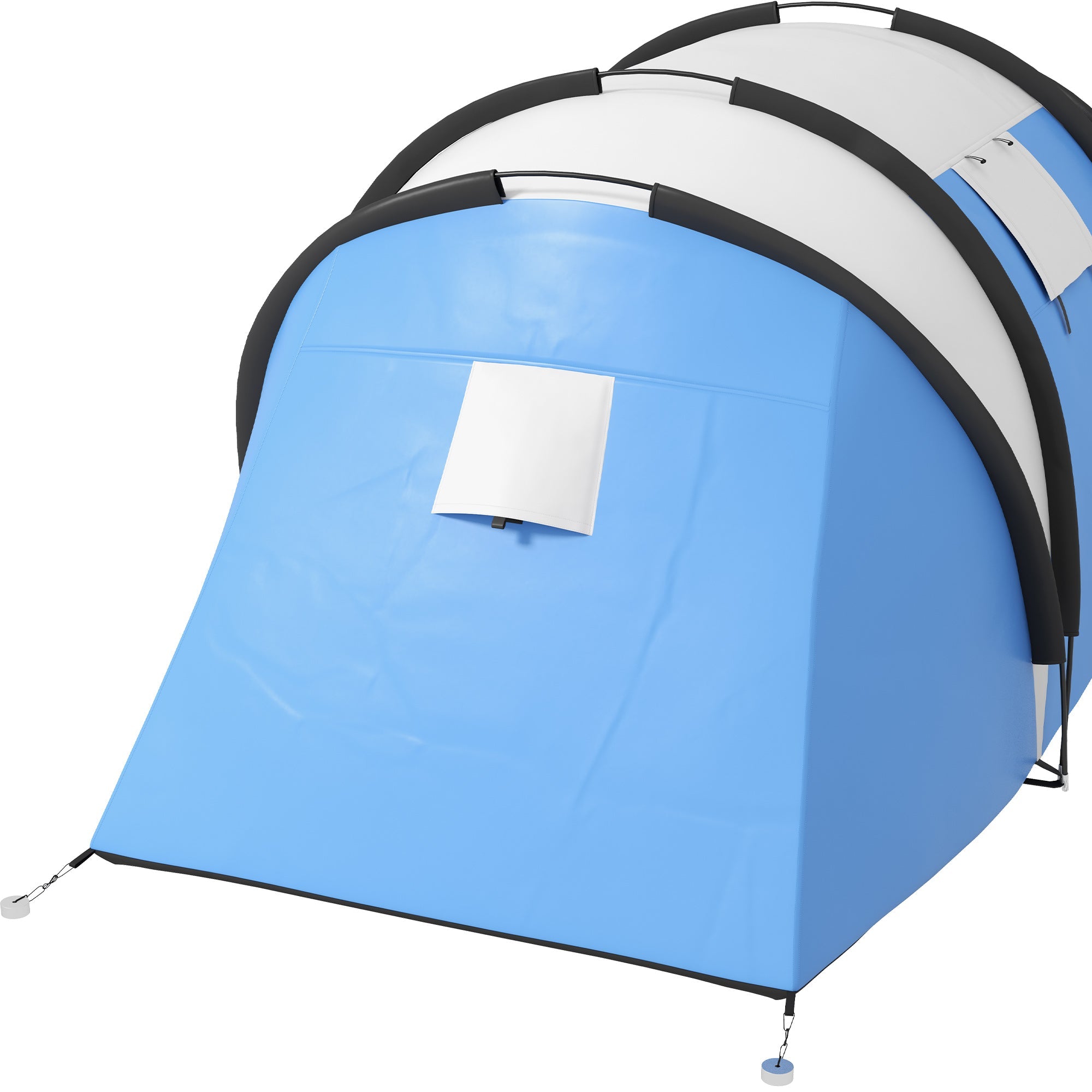 3000mm waterproof tent Outsunny Camping Tent with 2 Bedrooms and Living Area, 3000mm Waterpro – Wish Interiors