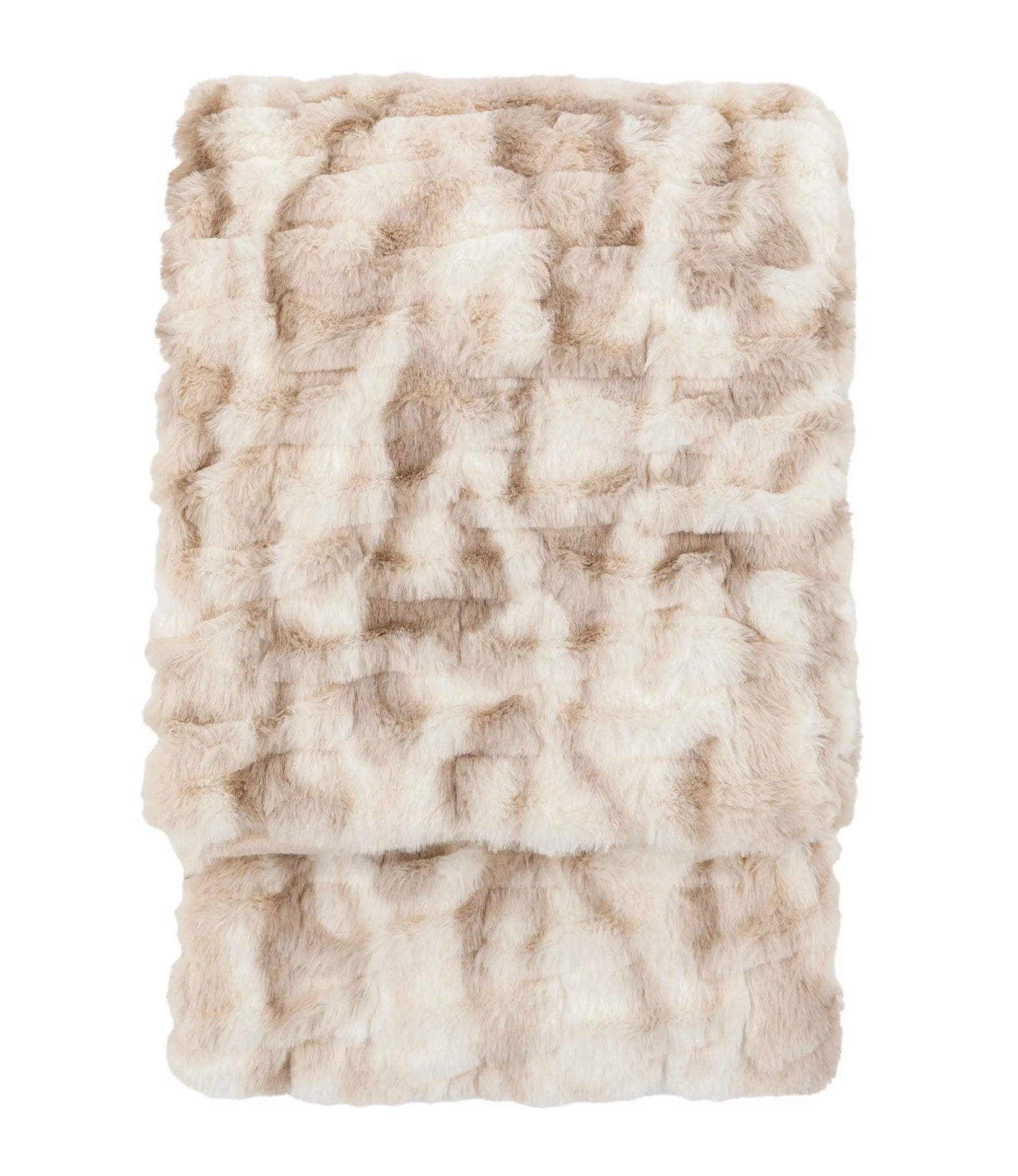 Deco Ruched Throw 170 cm x 130 cm Rabbit