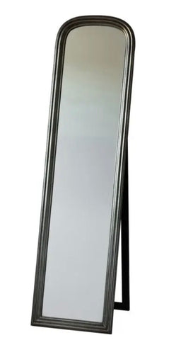 Cheval Standing Mirror Brushed Brass