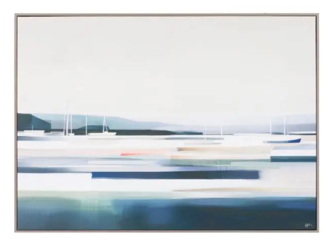 Sea Scape Canvas Framed