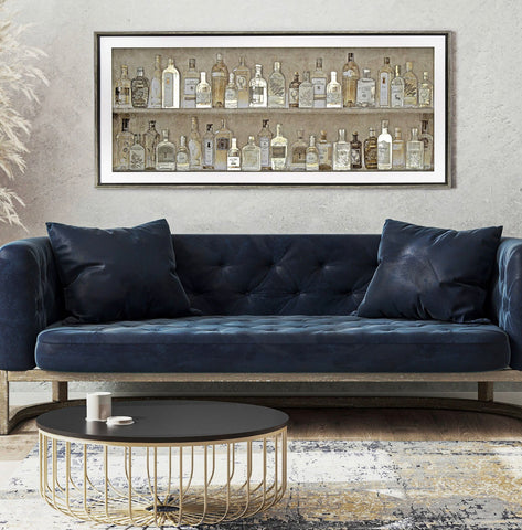 Gin Collection Artwork Framed