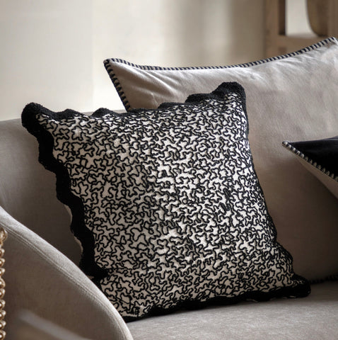 Tabor Embroidered Scatter Cushion