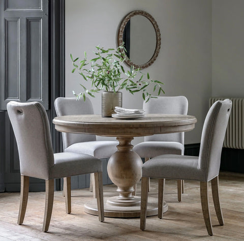 Vancouver Round Extending Dining Table