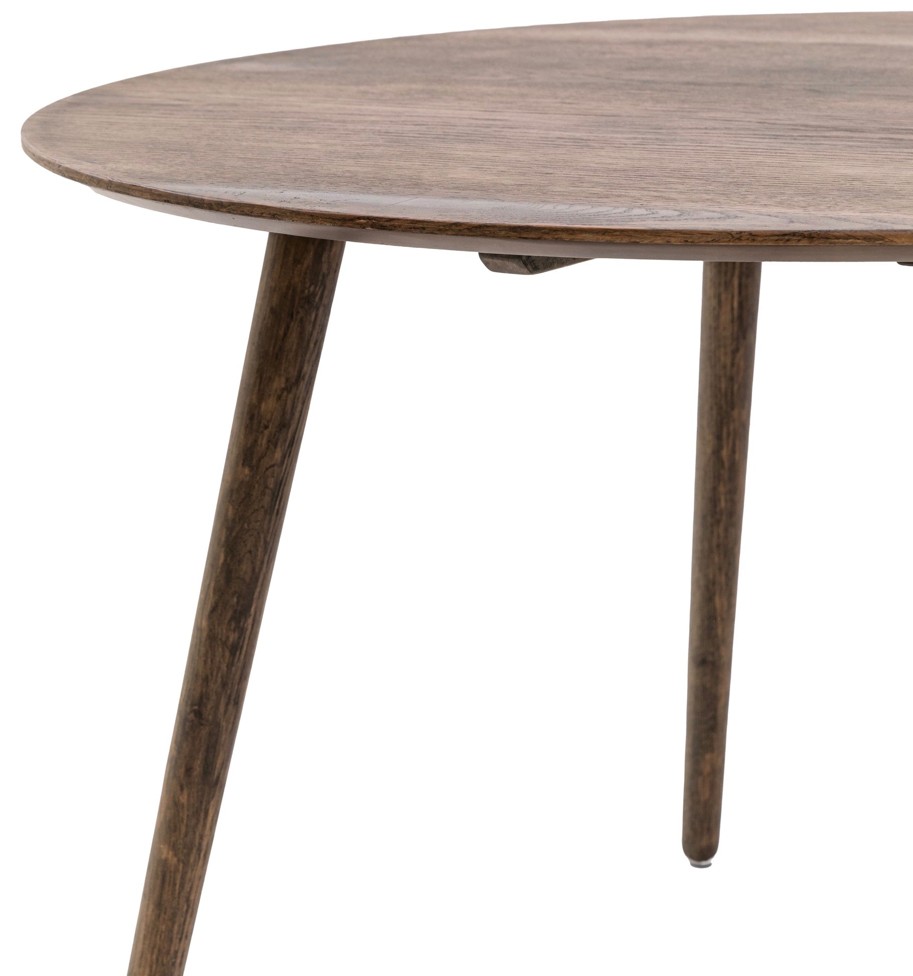 Hatton Dining Table 110cm Smoked Oak