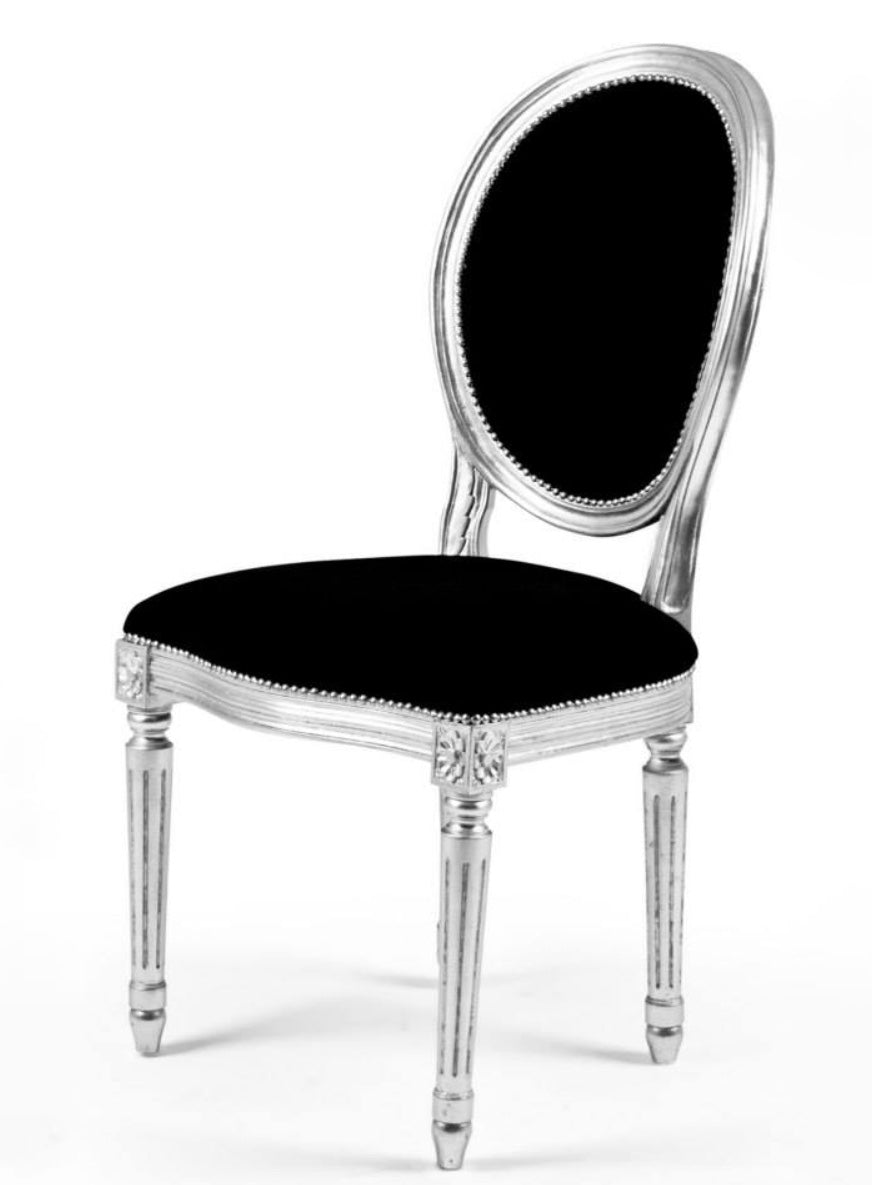 French Oval Back Plain Chair