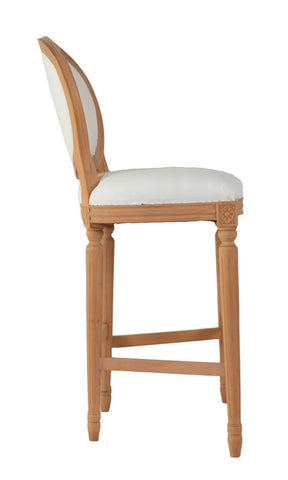 French Oval Bar Stool