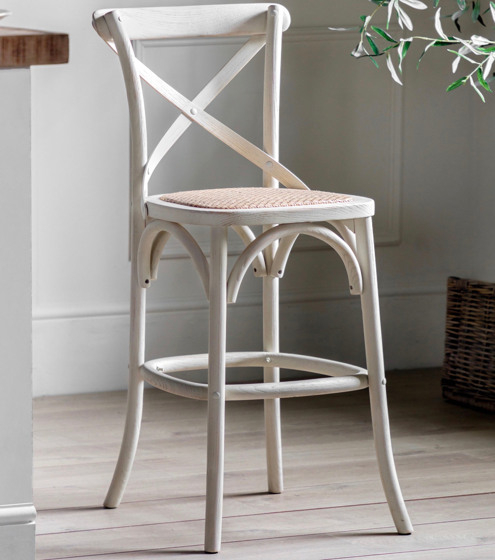 French Bistro Bar Stool x 2