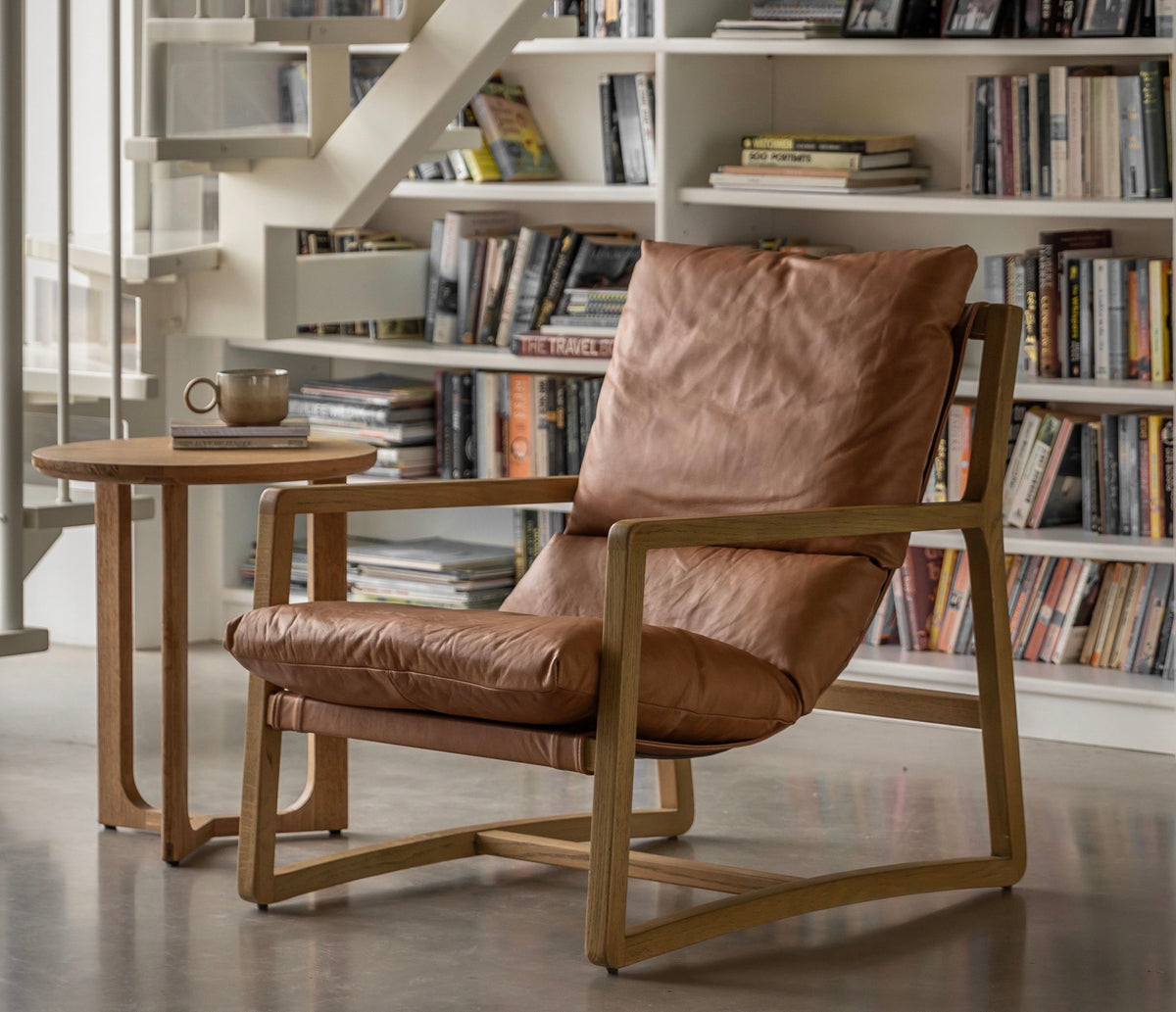 Buriza Arm Chair - Vintage Leather