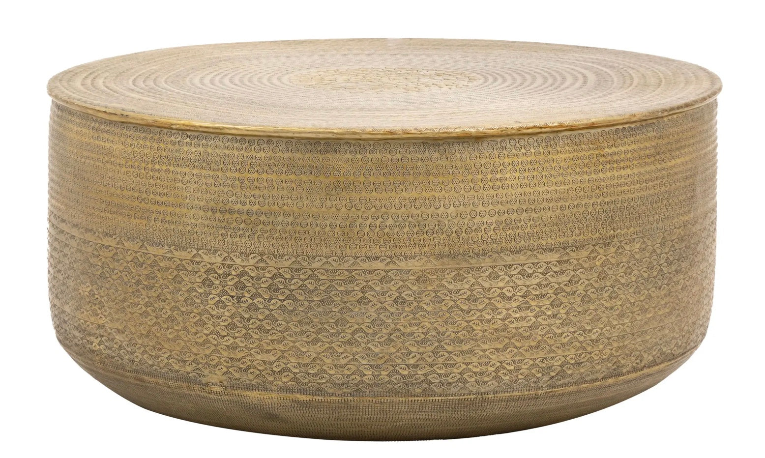 Ashah Round Coffee Table Gold