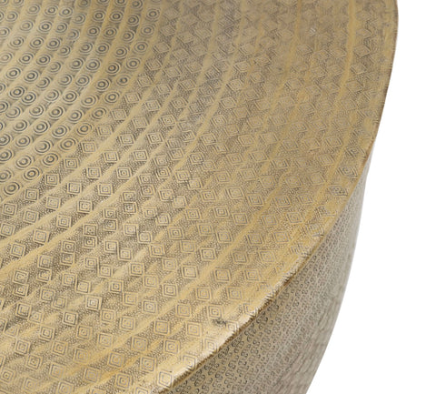 Ashah Round Coffee Table Gold