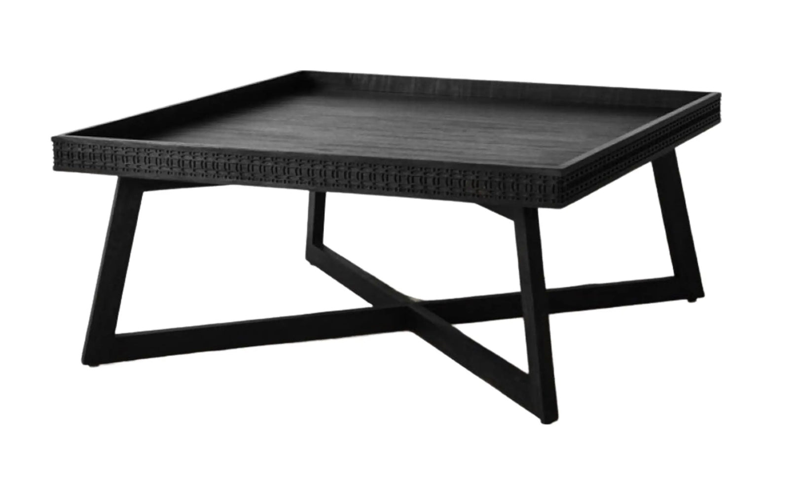 Boho Med - black coffee table