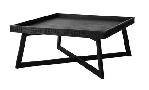 Boho Med - black coffee table