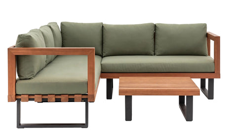 Ola Corner 5 Seater Sofa & Table