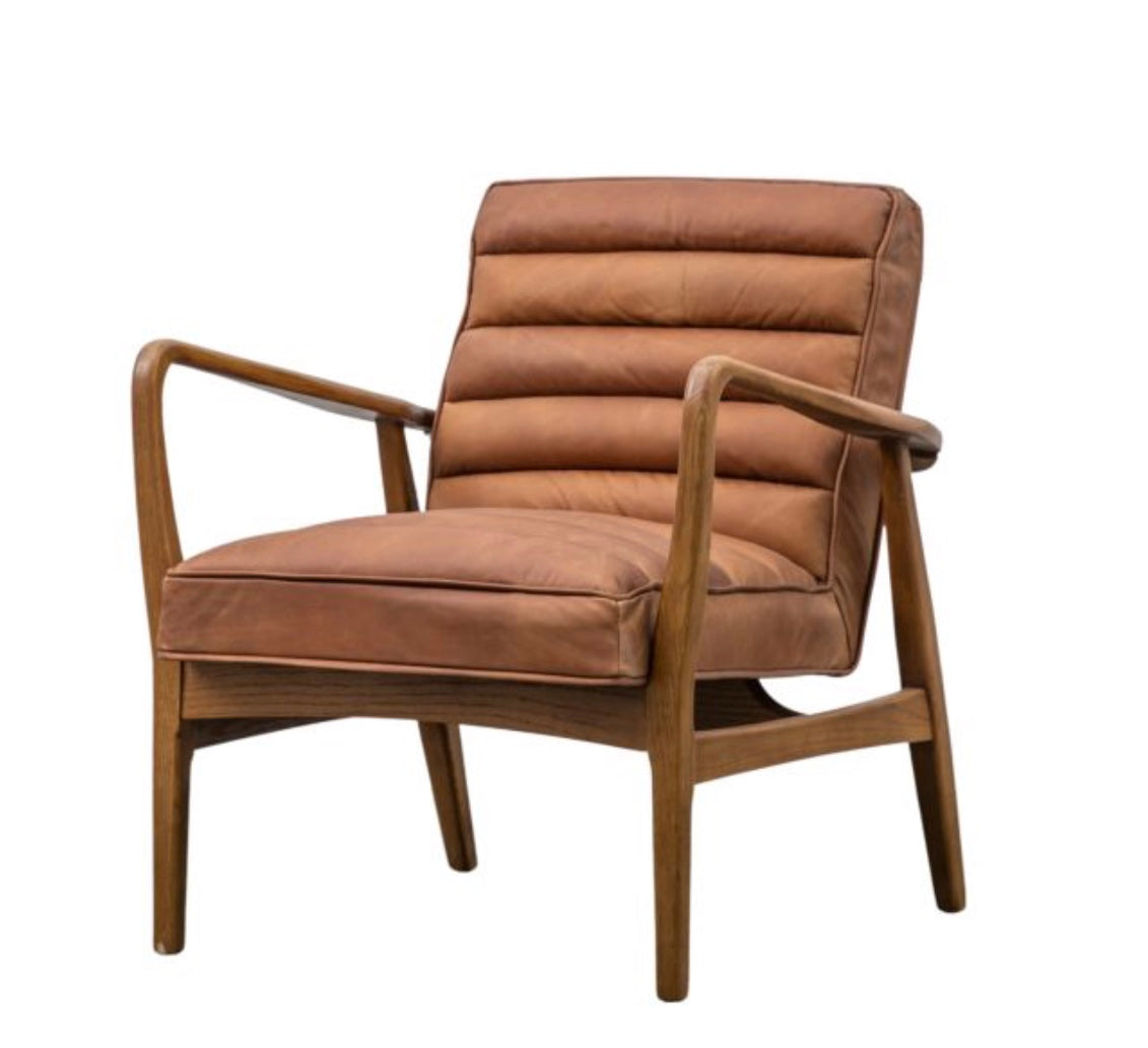 Datson Arm Chair - Vintage Leather