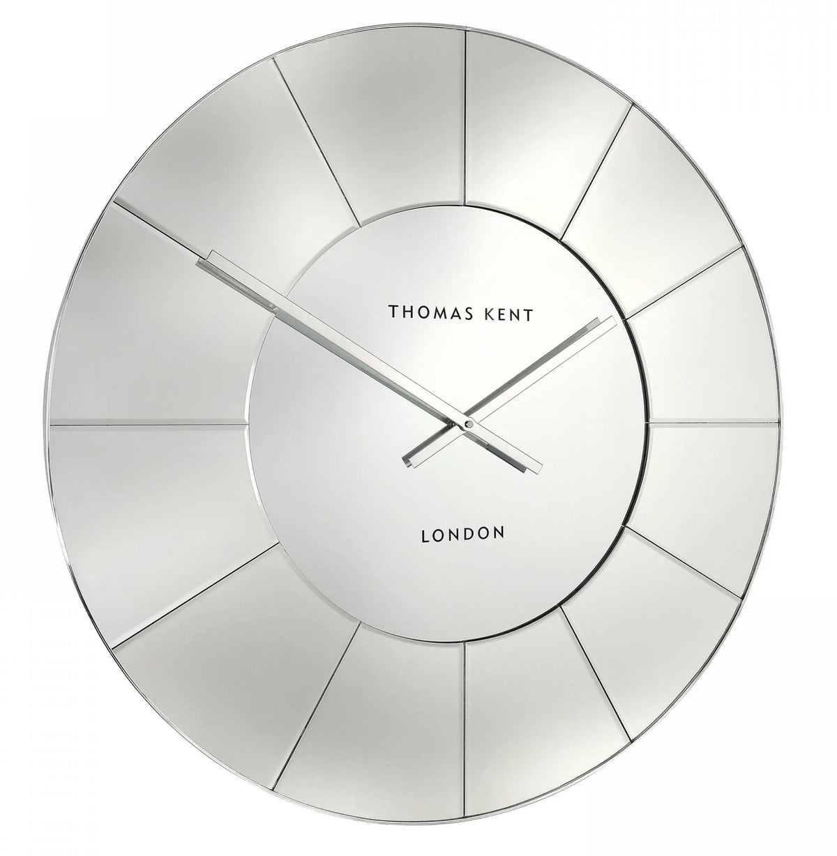 Mirrored Grand Round Clock
