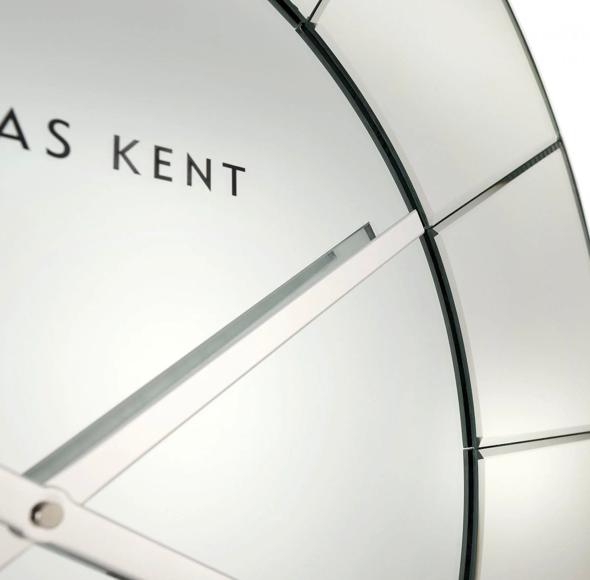 Mirrored Grand Round Clock