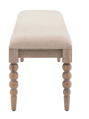 Artisan Dining Bench - Lime Wash Oak
