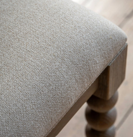 Artisan Dining Bench - Lime Wash Oak