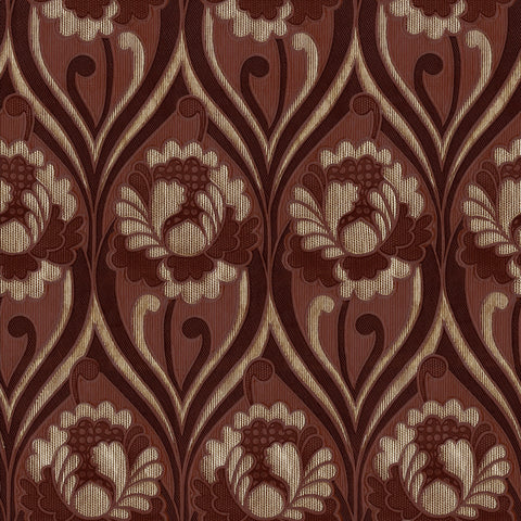 Vintage floral Damask Wallpaper