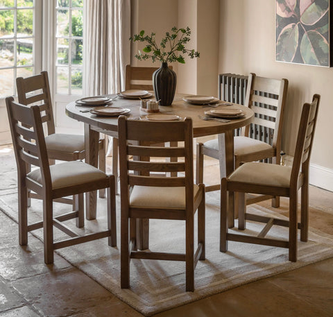 Hardwick Dining Table Round Oak