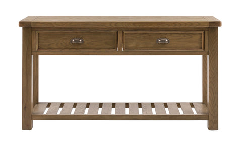 Hardwick Console Table Oak