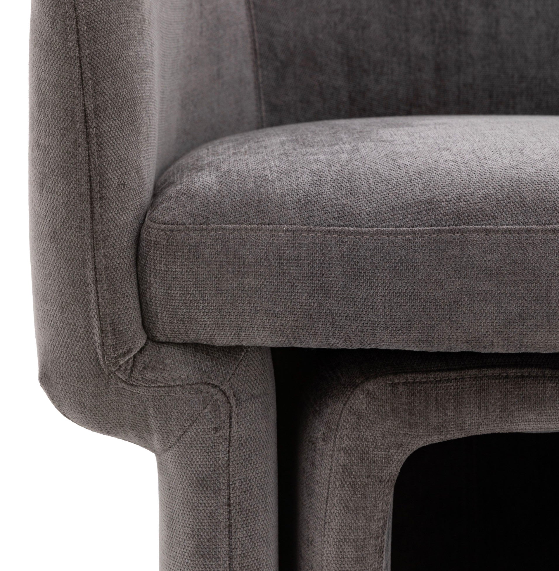 Akko Dining Armchair with Stool