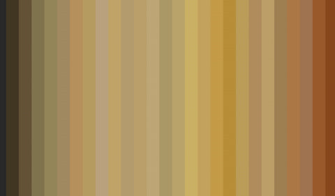 Tonal Stripe Wallpaper - Ochre