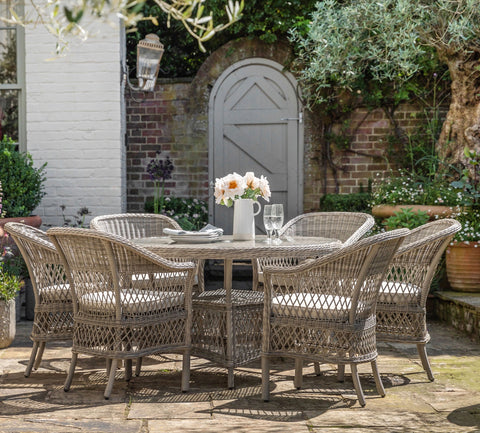 Melbourne 6 Seater Round Dining Set
