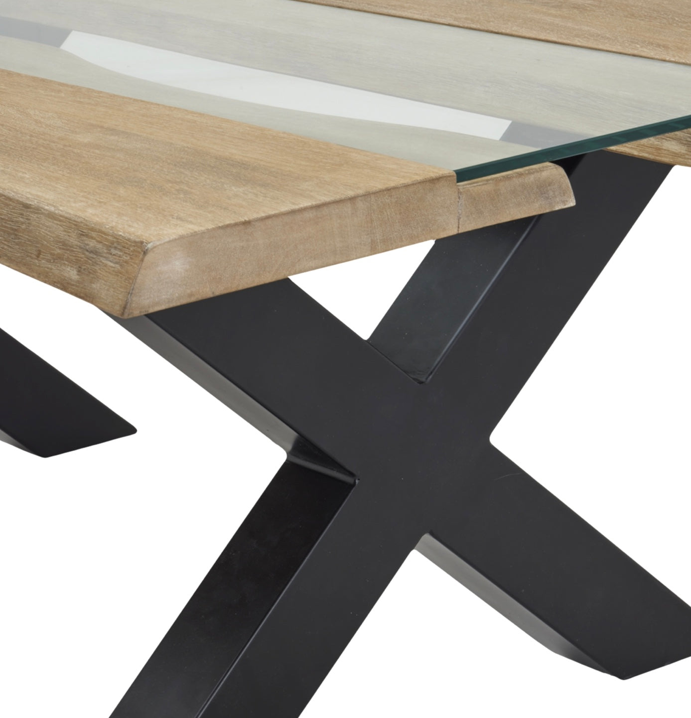 Live Edge Acacia River Wood Coffee & Dining Table
