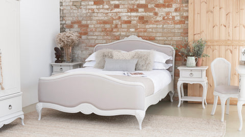 Etienne Upholstered French Bed Frame