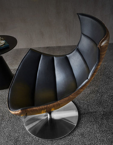 Lobster Lounge Chair, Black