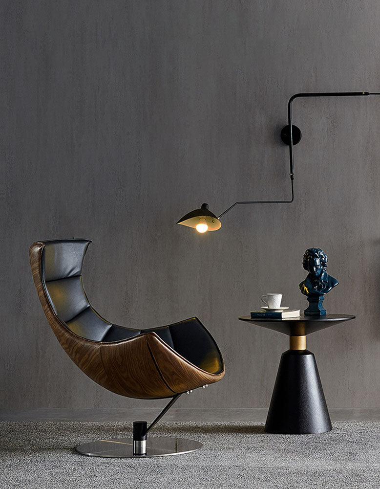 Lobster Lounge Chair, Black
