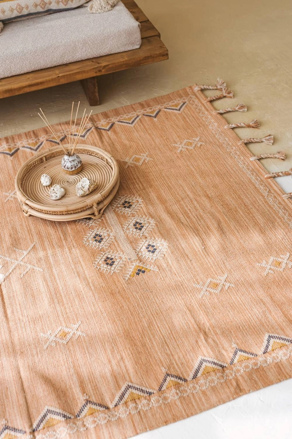 Ira | Woven Cotton Rug | 140 X 200 cm