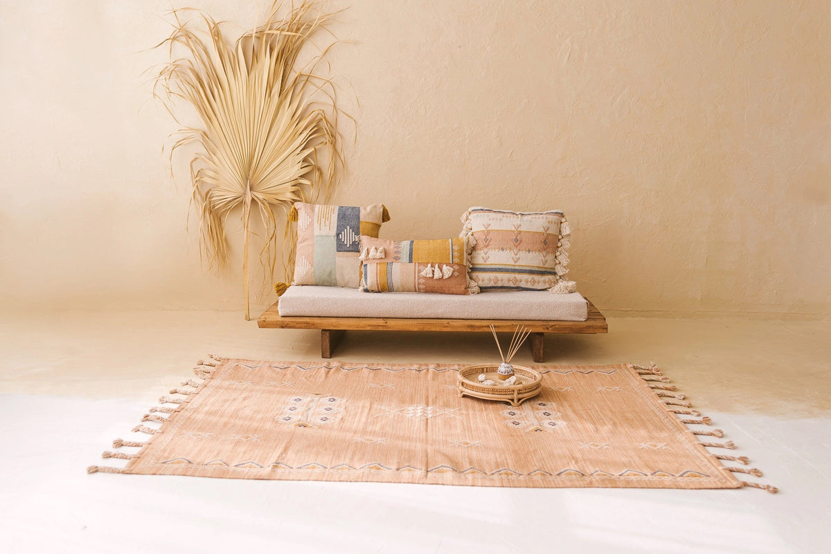 Ira | Woven Cotton Rug | 140 X 200 cm