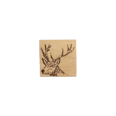 Stag Beech Single Coaster