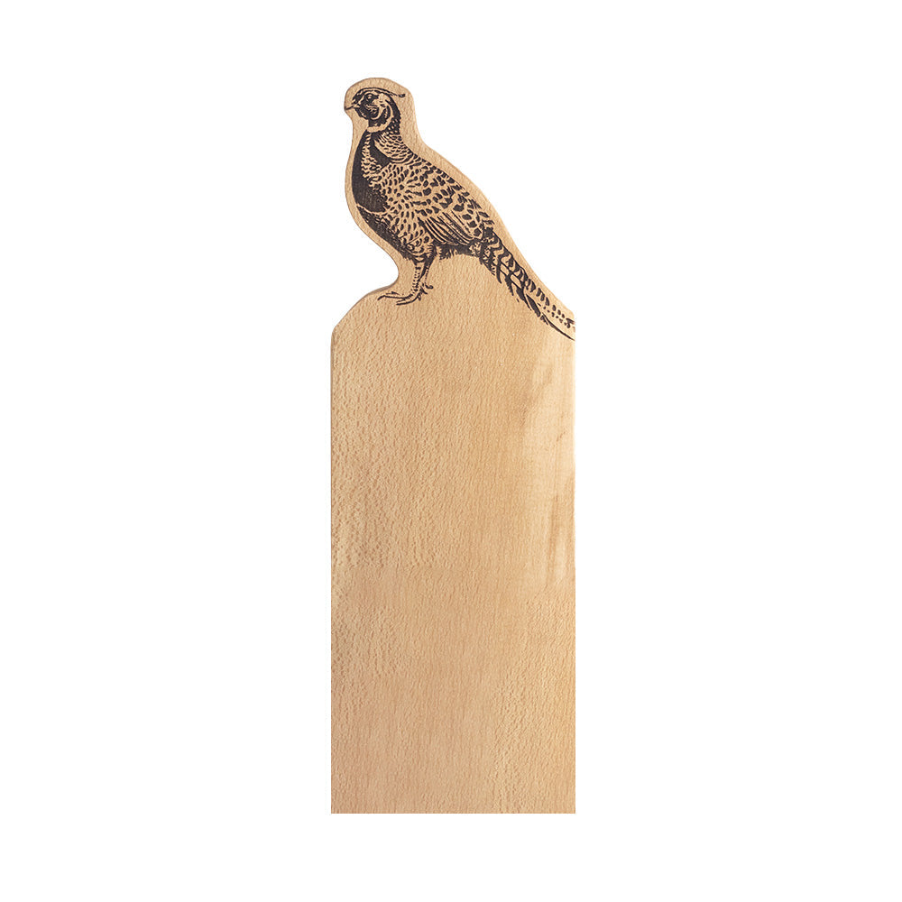 Pheasant Framed Beech Serving Board  - Medium