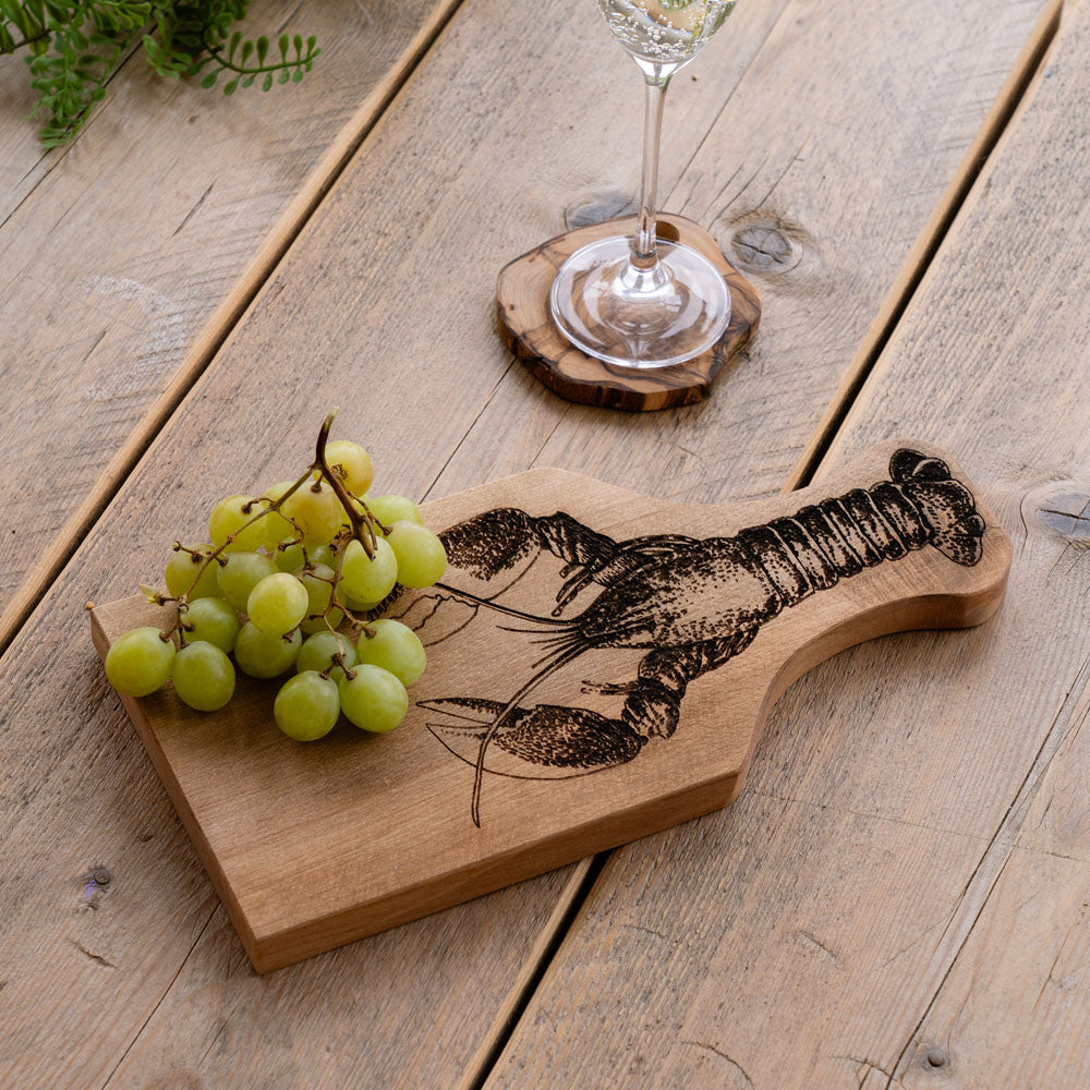 Lobster Framed Beech Serving Board  - Small