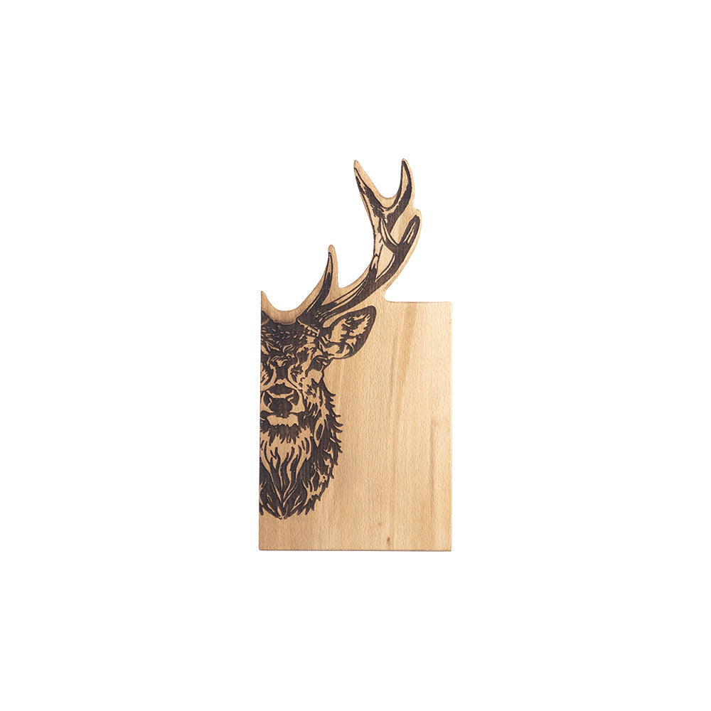 Stag Framed Beech Serving Board  - Small