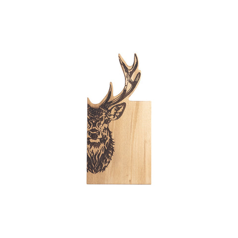 Stag Framed Beech Serving Board  - Small